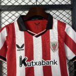 Athletic Bilbao Home Kids Kit Soccer Jersey 2025-26