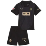 Kids Valencia Away Kits(Jersey+Shorts) 2024-25