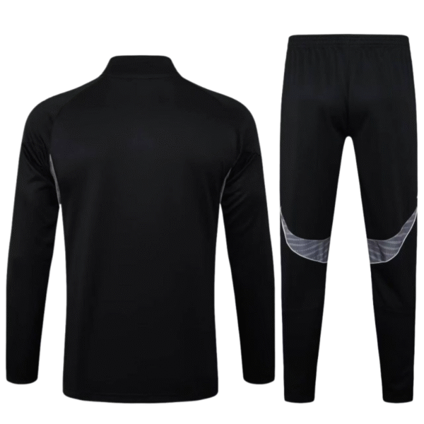25-26 Inter Miami Black Training Kits Long Football Tracksuits