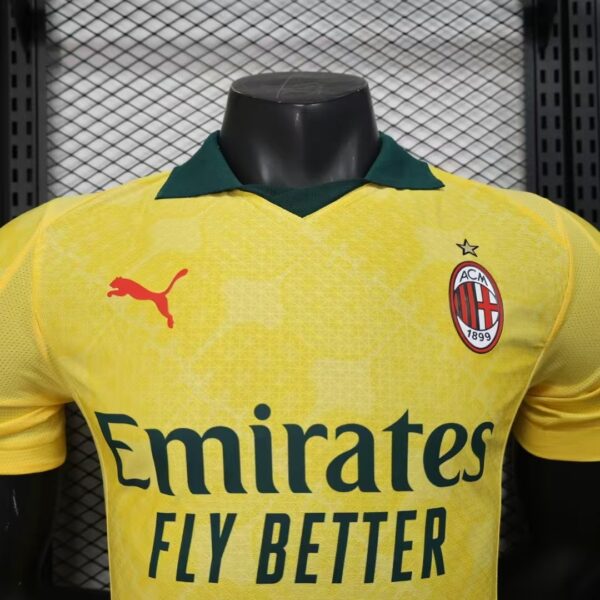 Ac Milan Third Away football Shirt 2025-26 Player version
