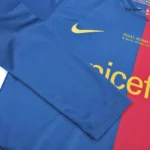2008/09 Barcelona UCL Final Retro Home Long Sleeve Jersey