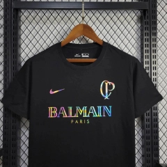 Corinthians BALMAIN 24-25 Casual Reflective Kit Black Shirt Football Jersey