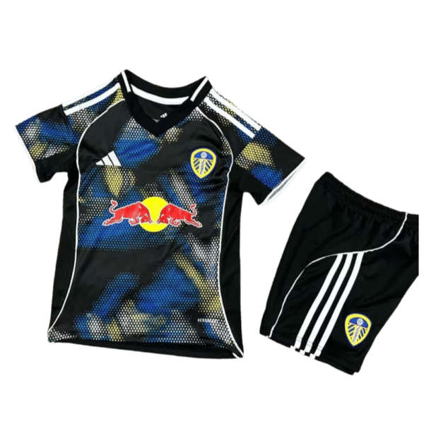 Leeds United Third Away Kids football Shirt Kit 2025-26 Fan version