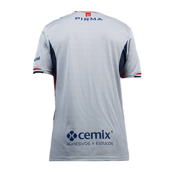 Cruz Azul Away Soccer Jersey 2025-26 Gray Fan version