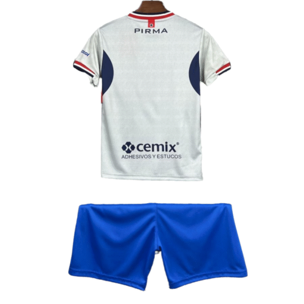 Cruz Azul soccer jersey Away Kids Kit 2025-26 Fan version