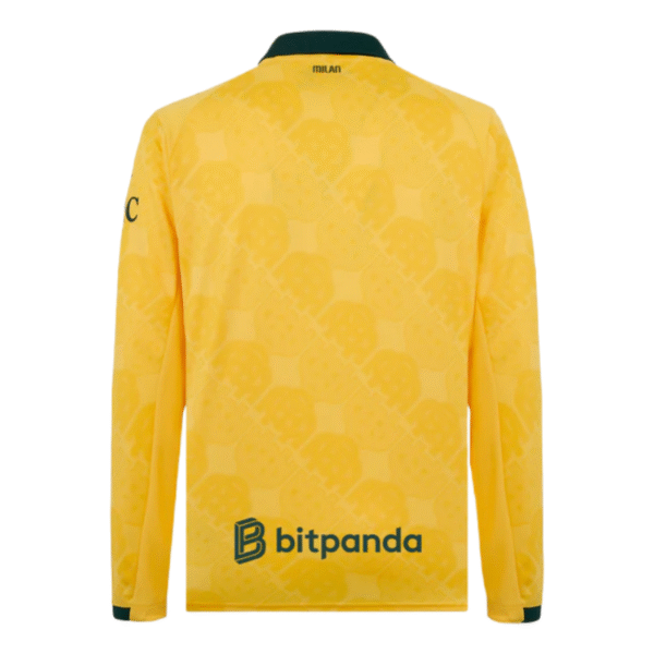 Ac Milan Third Away Long sleeved  football Shirt 2025-26 Fan version