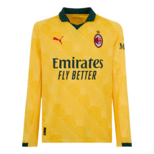 Ac Milan Third Away Long sleeved  football Shirt 2025-26 Fan version