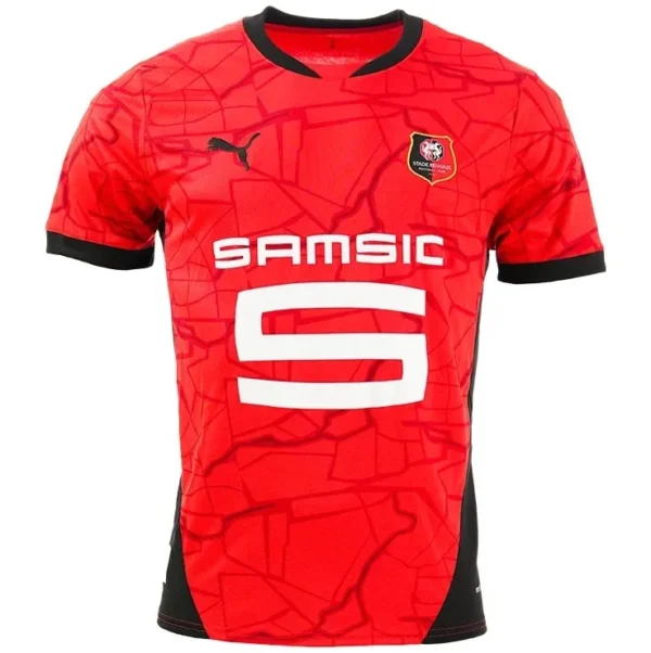 Stade Rennais Home Soccer Jersey 2024-25