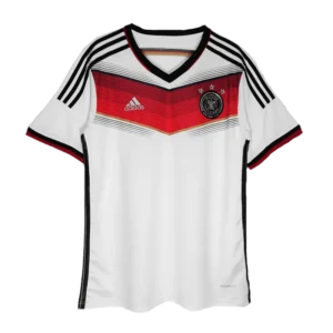 2014 Germany Retro 3 Stars Home Jersey World Cup