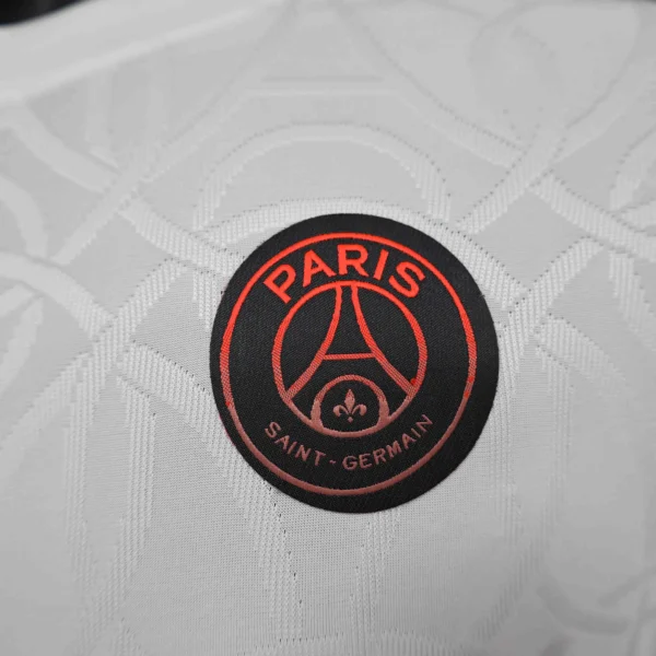 25-26 PSG Player Version Academy Pro Pre-Match White Jersey Customized team emblem stars