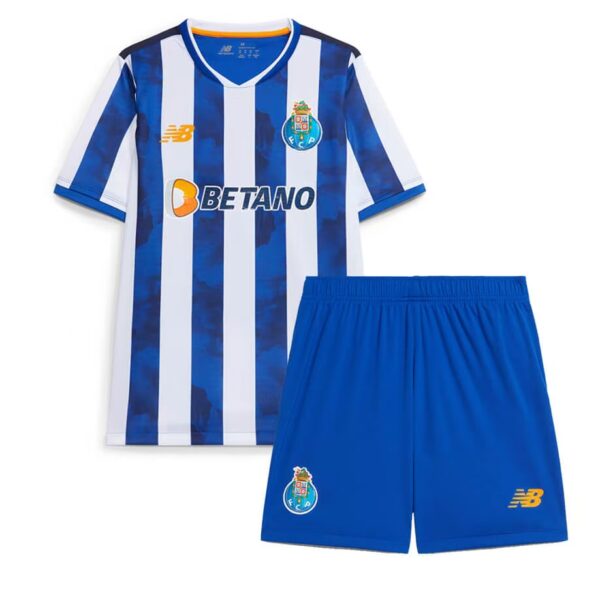 Kids FC Porto Home Kits(Jersey+Shorts) 2024-25
