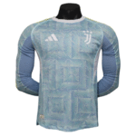 Juventus Away Jersey Football Shirt Long Sleeve Player Version 25-26