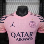 PSG Paris Special Edition Shirt Soccer Pink Jersey 25-26 player version