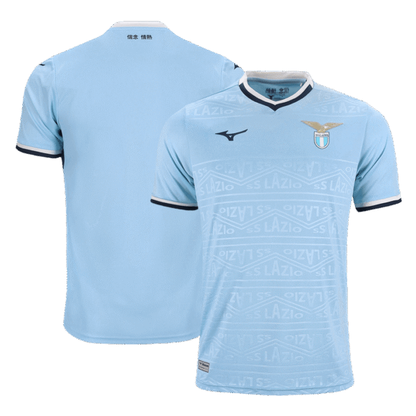 Lazio Soccer Jersey Home Custom Shirt 2024-25