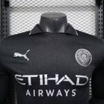 Manchester City Away Long Sleeve Football Shirt 2025-26 Player Version