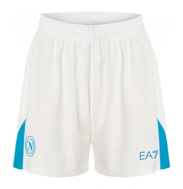 2024-25 Napoli Home White Shorts