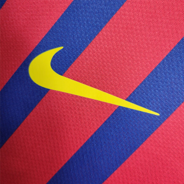 11-12 Barcelona Retro Jersey Home Soccer Shirt