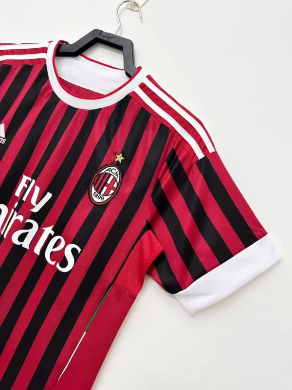 11-12 AC Milan Retro Jersey Home