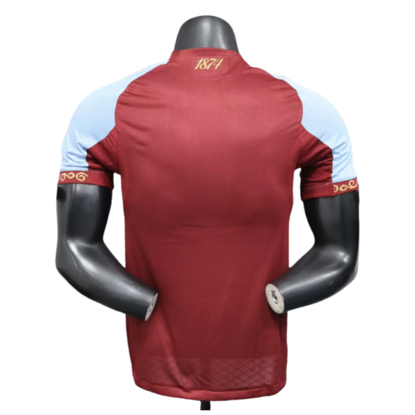 Aston Villa Home Football Jersey 2025-26 Player version