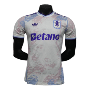 Aston Villa Away Football Jersey 2025-26 Player version