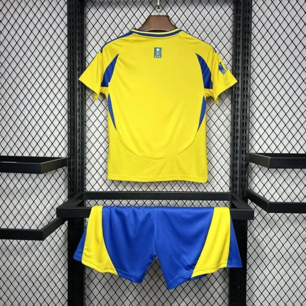 2024-25 Kids Al Nassr Home Kit Jersey+Shorts