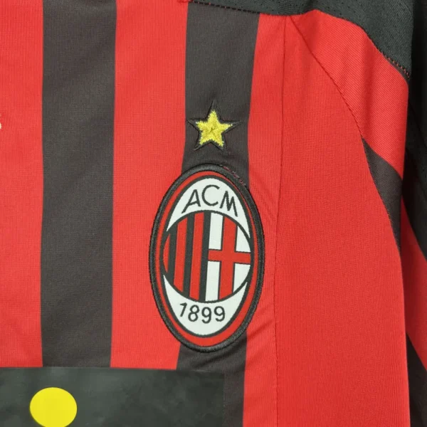 AC Milan Retro Jersey Home 2007/08