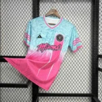 24-25 Inter Miami Special Beach Edition Kit Pink&Blue Soccer Jersey