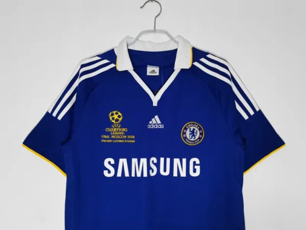 Chelsea UCL Final 2008 Home Retro Jersey
