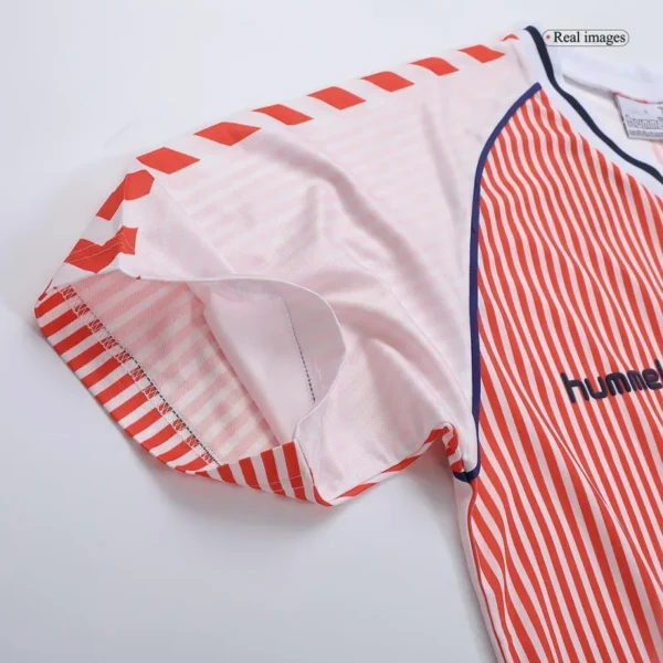 Denmark 1986 Retro Jersey Away
