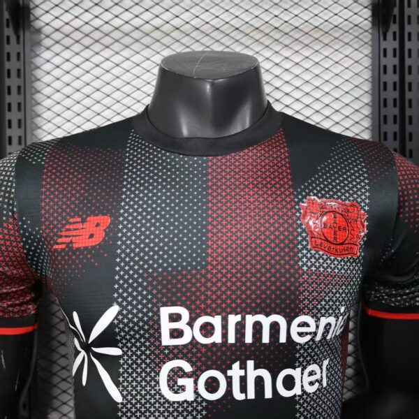 Bayer 04 Leverkusen Home Soccer Jersey 2025-26 Player Version