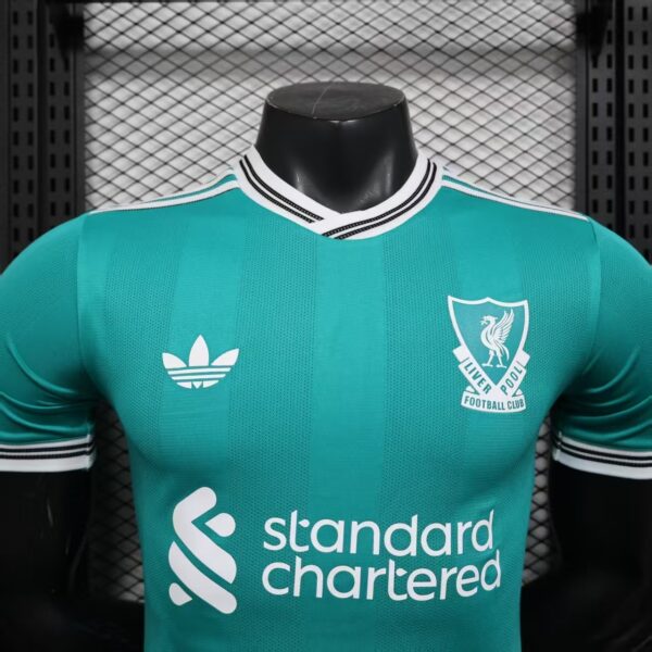 Liverpool 25-26 Third away green football jersey - player version