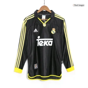 Real Madrid Retro Away Long Sleeve Jersey 1999-01