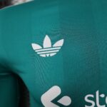 Liverpool Long Sleeve Third away green football jersey 2025-26 Player version