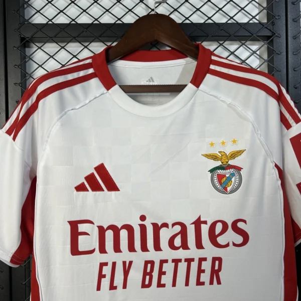 Benfica Third Away Soccer Jersey 2025-26 Fan Version