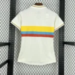 Women's Colombia Nation 24-25 100th Anniversary White Soccer Shirt