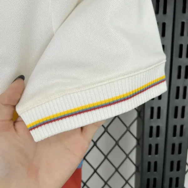 Women's Colombia Nation 24-25 100th Anniversary White Soccer Shirt