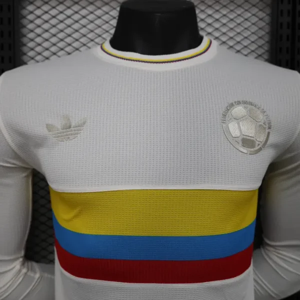 Colombia Nation 24-25 100th Anniversary Player Version Long sleeve Jersey Soccer Shirt
