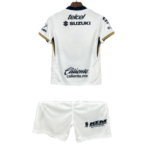 Pumas UNAM Soccer jersey Home Kids kit 2025-26