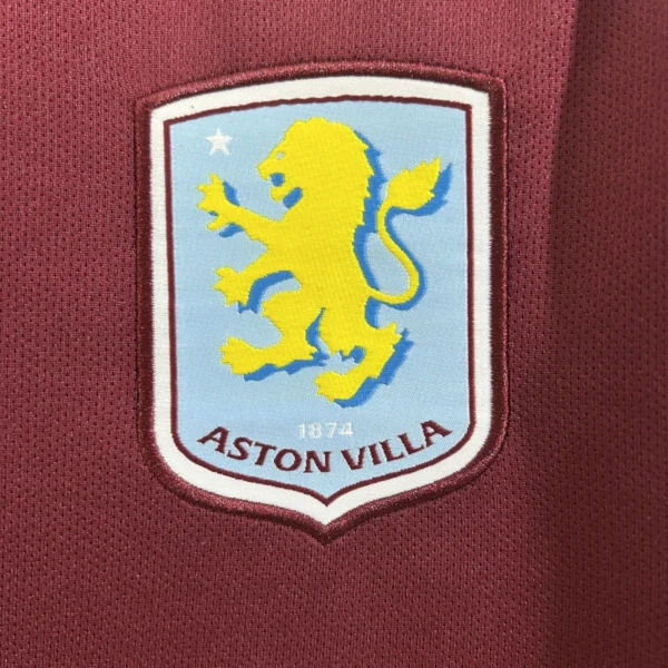 Aston Villa Home Football Jersey 2025-26 Fan version