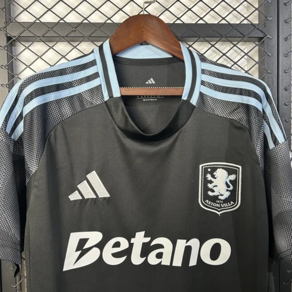 Aston Villa Away Football Jersey 2025-26 Fan Version