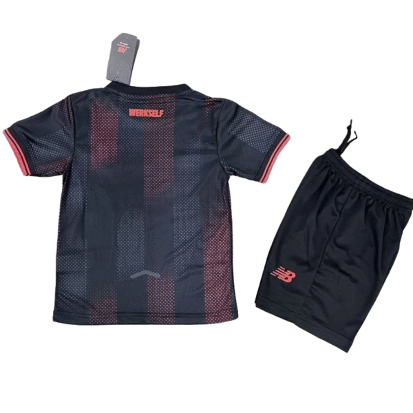 Bayer 04 Leverkusen Home Soccer Jersey 2025-26 Kids Kit