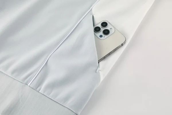 Real Madrid Training Kit Light Grey 2025-26 (Jacket+Pants)