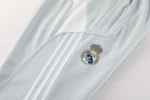 Real Madrid Training Kit Light Grey 2025-26 (Jacket+Pants)