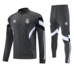 Real Madrid Training Kit Grey 2025-26 (Jacket+Pants)