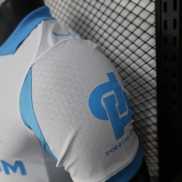 Marseilles Home Soccer Jersey Player Version 25-26