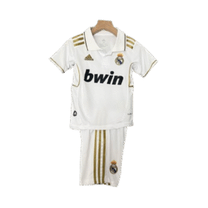 Real Madrid 11-12 Home Retro Kids Kit Soccer Jersey