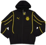 24-25 Dortmund BVB Black Windbreaker