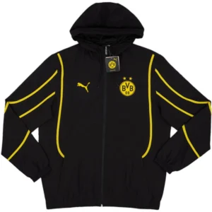 24-25 Dortmund BVB Black Windbreaker