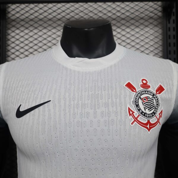Corinthians Home Shirt Football Jersey Player Version 24-25