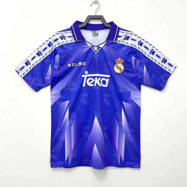 Real Madrid Retro Jersey Away Shirt 1996-97